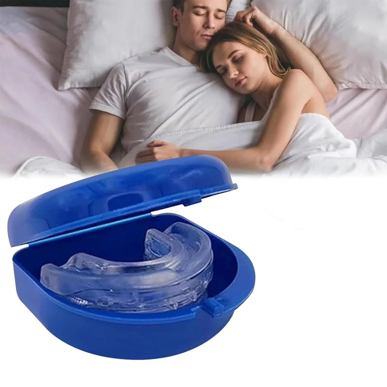 Anti-Snore Mouth Guard 2.0 – Stop Snoring & Prevent Teeth Grinding